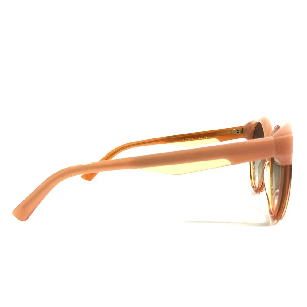 Alfred Kerbs Sunglasses ANDREA OG Orange Cat Eye Frames w/ Gradient Gray Lenses